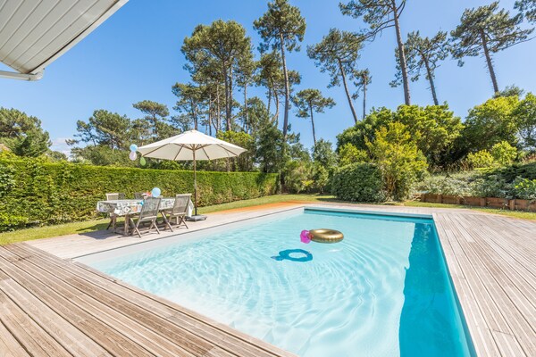Foto van Villa met privézwembad vlakbij het strand - Vakantiehuis in Moliets - PoolOfHouse
