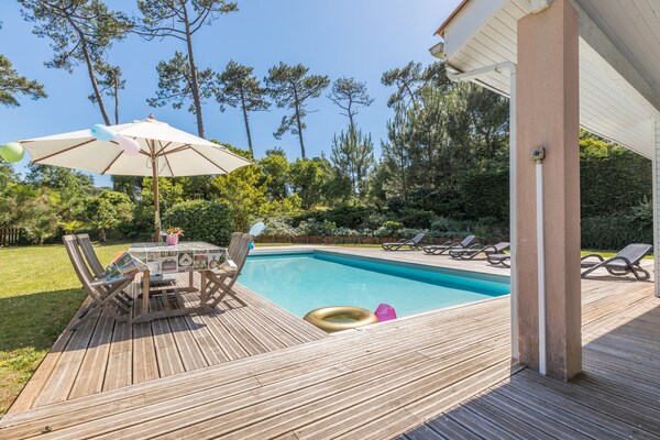 Foto van Villa met privézwembad vlakbij het strand - Vakantiehuis in Moliets - PoolOfHouse