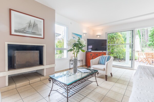 Foto van Villa met privézwembad vlakbij het strand - Vakantiehuis in Moliets - LivingRoom