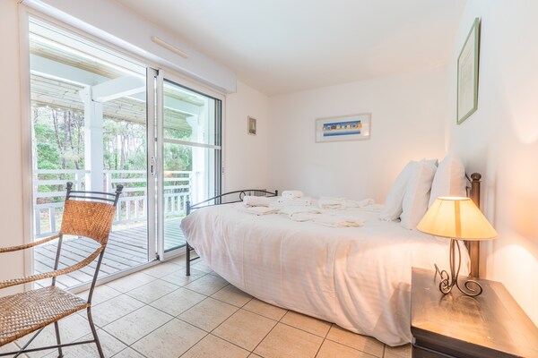 Foto van Villa met privézwembad vlakbij het strand - Vakantiehuis in Moliets - BedRoom