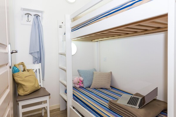 Foto van Appartement in La Baule met Uitzicht op Zee - Vakantiehuis in PORNICHET - BedRoom