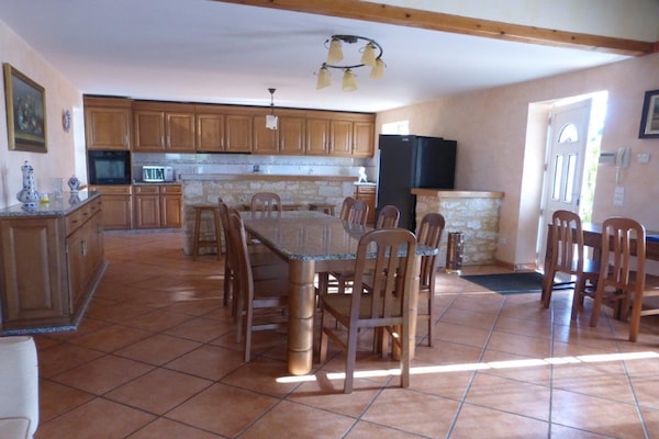 Foto van Huis in Monségur met Uitzicht - Vakantiehuis in Monségur - Kitchen