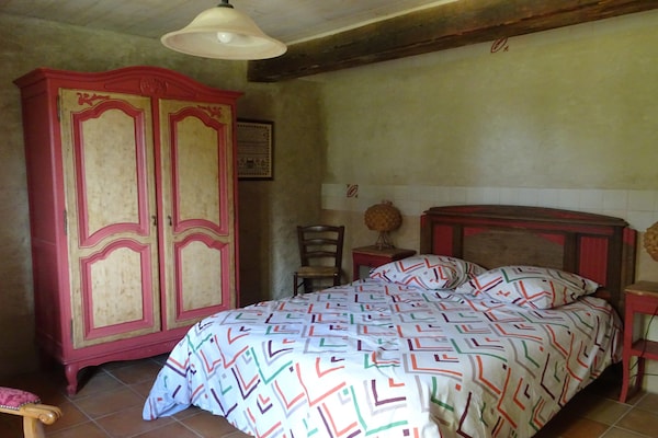Foto van Landhuis in Cotentin met historische charme - Vakantiehuis in Saint Lô d'Ourville - BedRoom