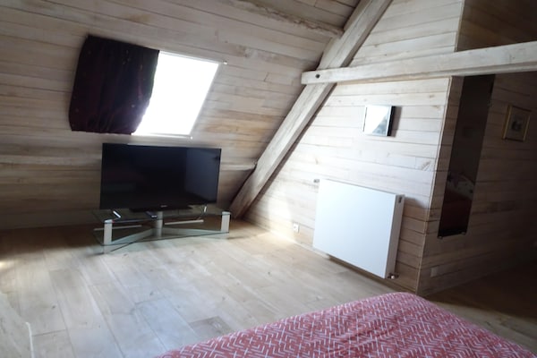 Foto van Landhuis in Cotentin met historische charme - Vakantiehuis in Saint Lô d'Ourville - BedRoom