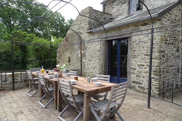 Foto van Landhuis in Cotentin met historische charme - Vakantiehuis in Saint Lô d'Ourville - GardenSummer