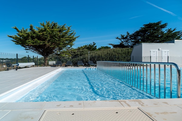 Foto van Appartement met terras vlakbij de zee - Vakantiehuis in Guidel - PoolOfHouse