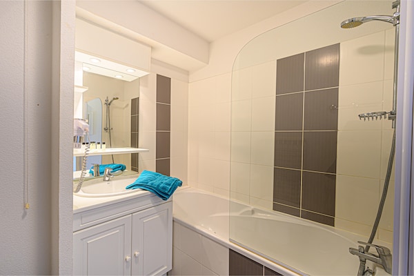 Foto van Gezellig appartement in de buurt van Vannes - Vakantiehuis in Plescop - BathRoom