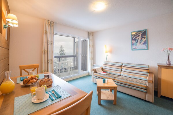 Foto van Appartement met schilderachtig uitzicht op de bergen voor 2 personen - LivingRoom