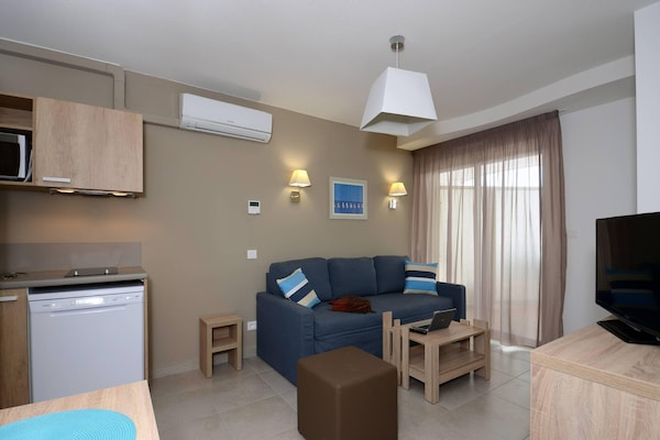 Foto van Appartement in Le Barcarès met zeezicht - Vakantiehuis in Le Barcares - LivingRoom