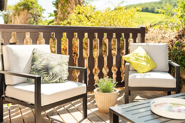 Foto van Appartement in Dambach bij Wijngaarden - Vakantiehuis in Dambach-la-Ville - TerraceBalcony