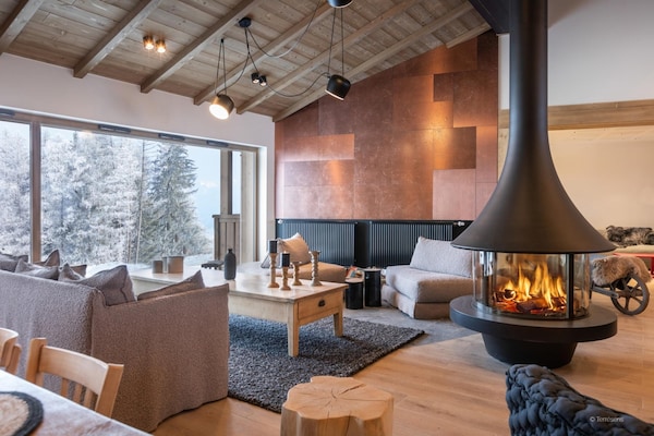 Foto van Appartement in Fornelet met Ski-In/Ski-Out - Vakantiehuis in AIME-LA-PLANGE - LivingRoom