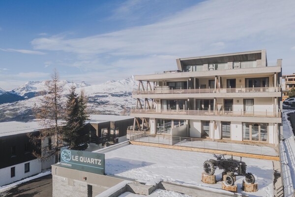 Foto van Appartement in Plan Peisey bij Vanoise Park - Vakantiehuis in Plan Peisey - ExteriorWinter