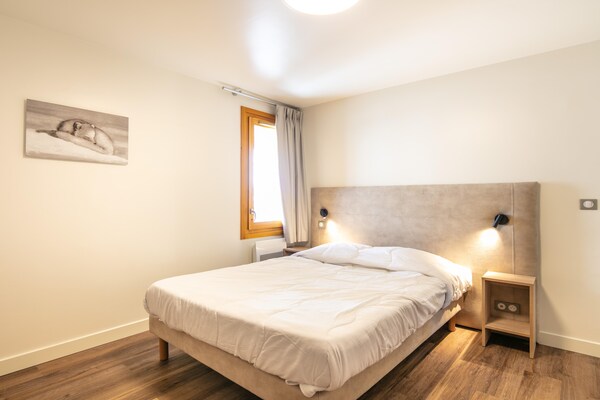 Foto van Appartement met 1 slaapkamer voor 6 personen in Doucy - BedRoom