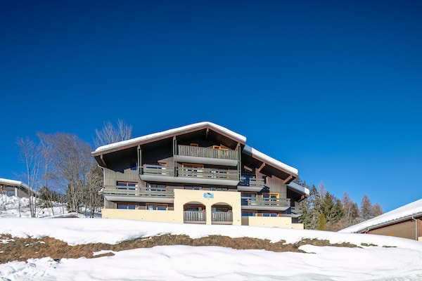 Foto van Appartement met 1 slaapkamer voor 6 personen in Doucy - ExteriorWinter