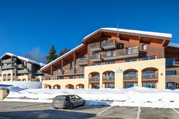Foto van Appartement met 1 slaapkamer voor 6 personen in Doucy - ExteriorWinter