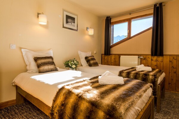 Foto van Bosrijk toevluchtsoord in de Alpen - Vakantiehuis in Val Thorens - BedRoom