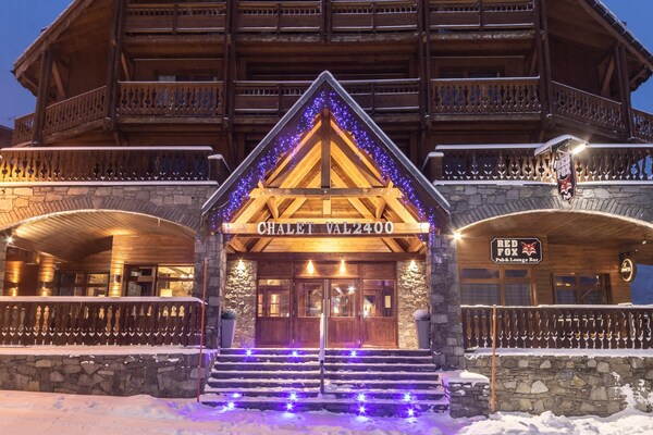 Foto van Bosrijk toevluchtsoord in de Alpen - Vakantiehuis in Val Thorens - ExteriorWinter