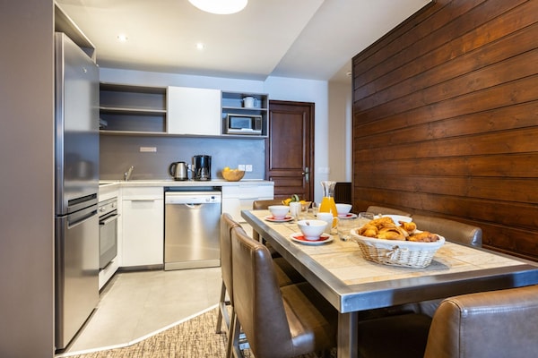 Foto van Bosrijk toevluchtsoord in de Alpen - Vakantiehuis in Val Thorens - Kitchen