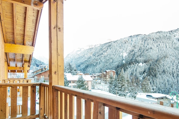 Foto van Appartement voor 6 personen in Modane - Vakantiehuis in VALFREJUS - TerraceBalcony