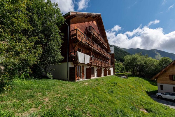Foto van Appartement in Saint-Sorlin met Uitzicht - Vakantiehuis in Saint-Sorlin-d´Arves - Outdoor