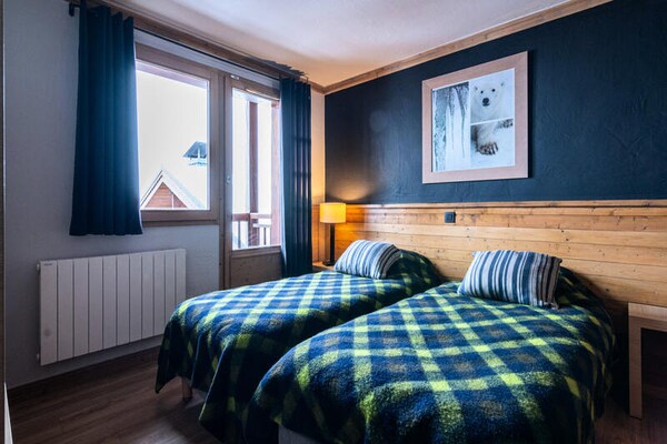 Foto van Appartement in Val Thorens met sauna en uitzicht - Vakantiehuis in LES BELLEVILLE - Untagged