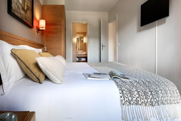 Foto van Berguitzicht vakantiehuis met balkon voor 8 - Vakantiehuis in Flaine - BedRoom