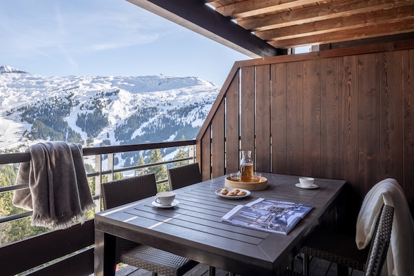 Foto van Appartement vlakbij skigebied - Vakantiehuis in Flaine - TerraceBalcony