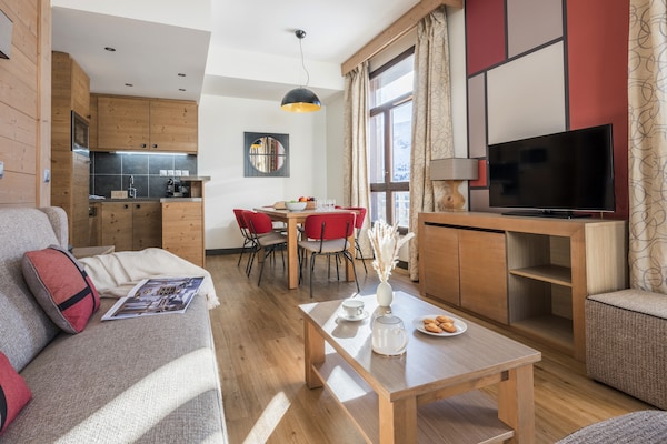 Foto van Appartement vlakbij skigebied - Vakantiehuis in Flaine - LivingRoom