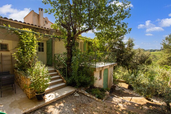 Foto van Voormalige schaapskooi met zwembad in Cotignac - Vakantiehuis in Cotignac - GardenSummer