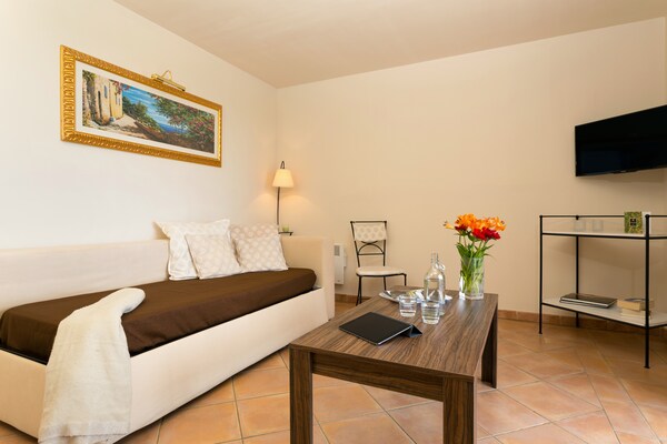 Foto van Romantisch verblijf in de Provence - Vakantiehuis in Saumane de Vaucluse - LivingRoom