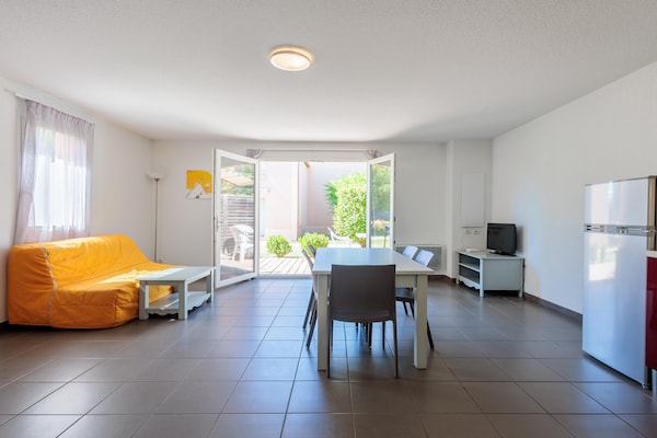 Foto van Zonnig Provençaals huis met terras - Vakantiehuis in Aubignan - LivingRoom