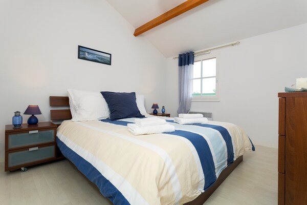 Foto van Villa in St. Jean-de-Monts met Privézwembad - Vakantiehuis in Saint- Jean-De-Monts - BedRoom