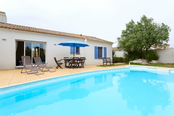 Foto van Chique villa aan het strand - Vakantiehuis in Saint- Jean-De-Monts - PoolOfHouse