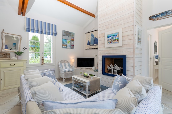 Foto van Ruime villa aan zee - Vakantiehuis in Saint- Jean-De-Monts - LivingRoom