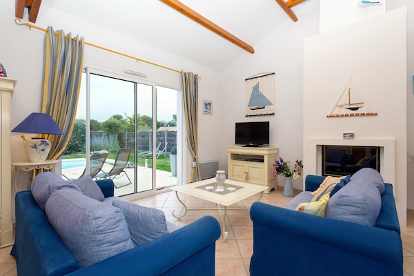 Foto van Ruime villa aan zee - Vakantiehuis in Saint- Jean-De-Monts - LivingRoom