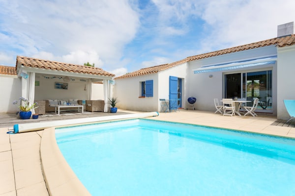 Foto van Ruime villa aan zee - Vakantiehuis in Saint- Jean-De-Monts - TerraceBalcony