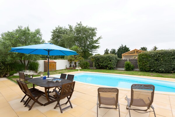 Foto van Ruime villa aan zee - Vakantiehuis in Saint- Jean-De-Monts - PoolOfHouse