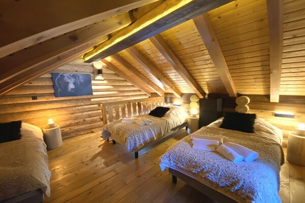 Foto van Chalet in La Bresse met Uitzicht op Bergen - Vakantiehuis in La Bresse - BedRoom