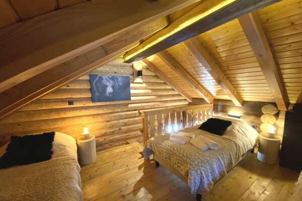 Foto van Chalet in La Bresse met Uitzicht op Bergen - Vakantiehuis in La Bresse - BedRoom