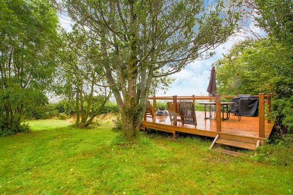 Foto van Fijn vakantiehuis in Welshpool met een tuin - Vakantiehuis in Welshpool - GardenSummer
