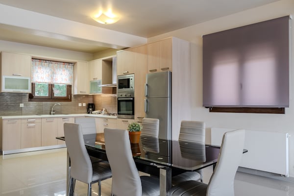 Foto van Villa nabij het strand van Palaiokastro - Vakantiehuis in Palaiokastro - Kitchen