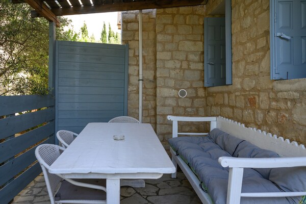 Foto van Villa in Spili met Uitzicht & Zwembad - Vakantiehuis in Lampini - Outdoor