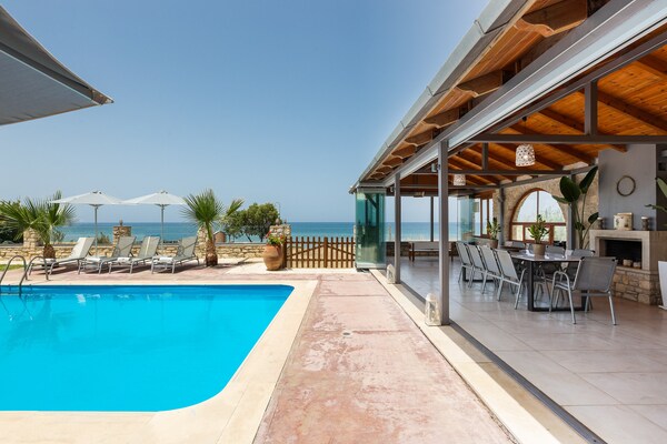 Foto van Golden Sand Beach villa - Vakantiehuis in Rethymno - Outdoor