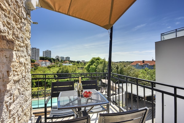 Foto van Appartement in Kroatië bij Kust - Vakantiehuis in Pula - TerraceBalcony