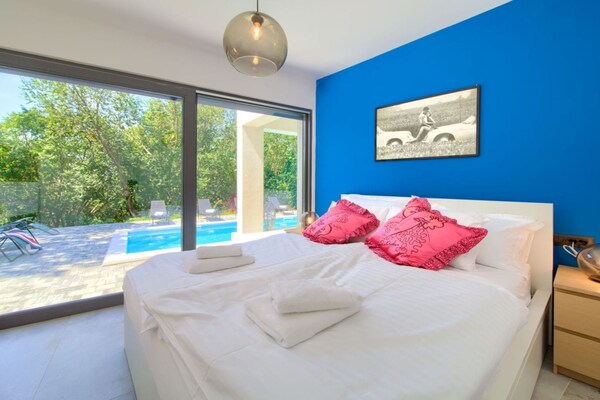 Foto van Wellness Apartment Modruna - Vakantiehuis in Grizane - BedRoom