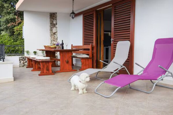 Foto van Blue Magic Apartment - Two Bedroom Apartment with Sea View and Terrace - Terrace