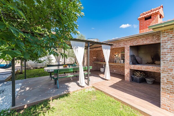 Foto van Villa bij Krka met privézwembad - Vakantiehuis in Danilo Kraljice - terrace