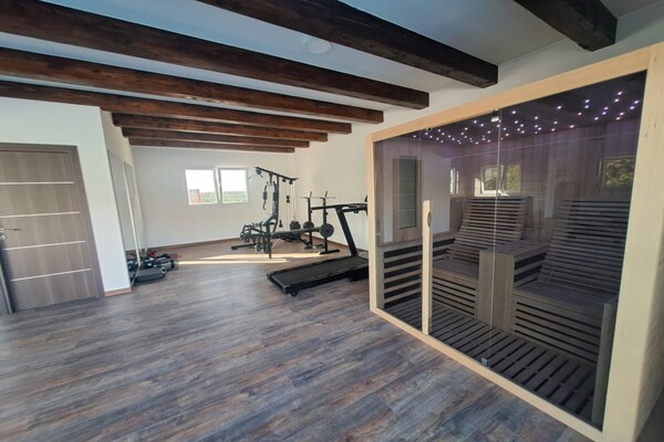 Foto van Villa Nicoletta - Vakantiehuis in Polaca - gym