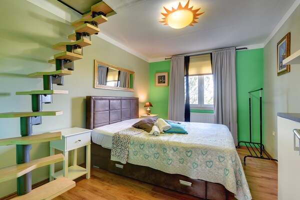 Foto van Villa in Rovinj met zwembad en jacuzzi - Vakantiehuis in Rovinjsko Selo - BedRoom