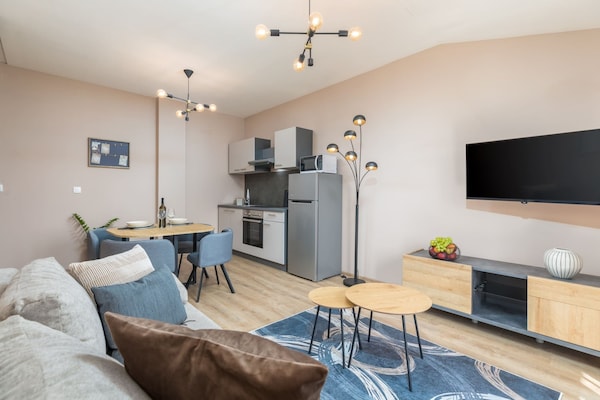 Foto van Appartement in Valbandon bij Strand & Fažana - Vakantiehuis in Fažana - LivingRoom